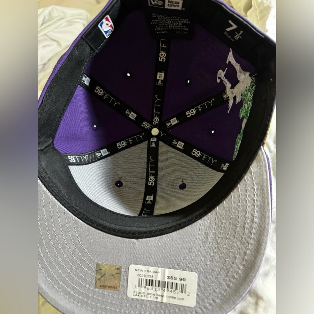 New Era Fitted Los Angeles Lakers Fitted 1/8 - Picture 2 of 4